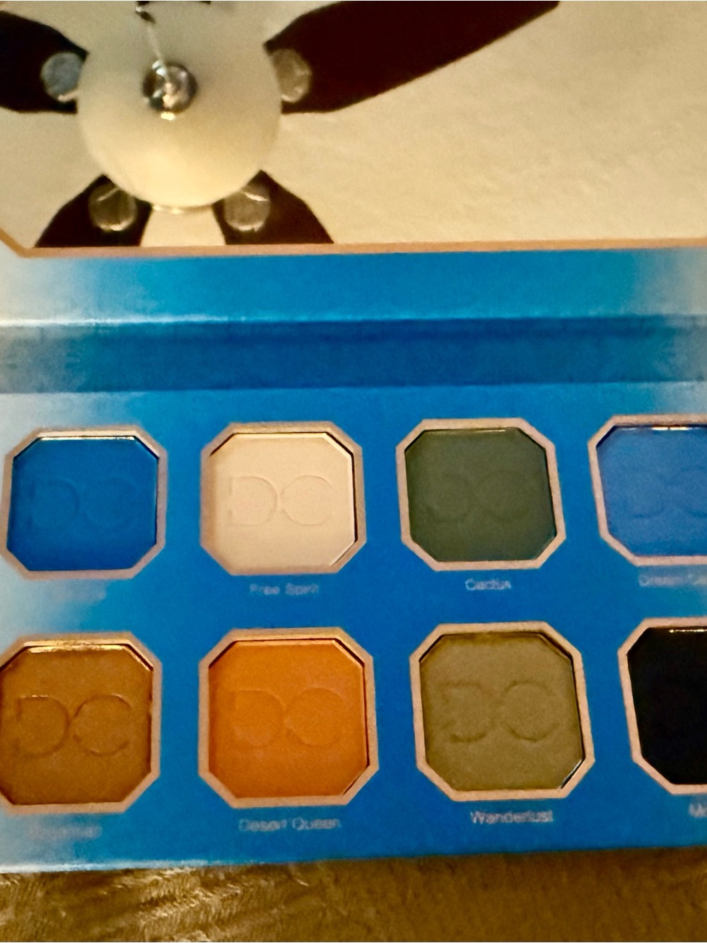 Dominique Cosmetics Blue Eyeshadow Palette